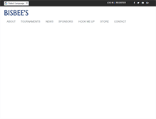 Tablet Screenshot of bisbees.com